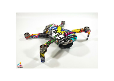 DJI MINI 2 - SKIN - Design: Stickerbomb  - Decal - Wrap -  Folie