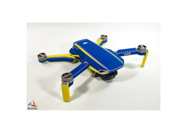 DJI MINI 2 - SKIN - Design: Polizei ohne Wappen und Schrift - Wrap -  Folie