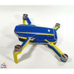 DJI MINI 2 - SKIN - Design: Polizei ohne Wappen und Schrift - Wrap -  Folie