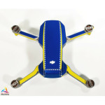 DJI MINI 2 - SKIN - Design: Polizei ohne Wappen und Schrift - Wrap -  Folie