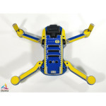 DJI MINI 2 - SKIN - Design: Polizei ohne Wappen und Schrift - Wrap -  Folie