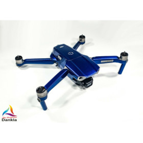 DJI MAVIC AIR 2  + RC - SKIN - METALLIC NIGHTBLUE - 3-5x Batterie / Folie
