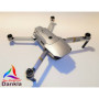 DJI MAVIC PRO / PLATINUM - SKIN - METALLIC SILBER - 3-5 Batterien / Drohne