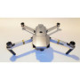 DJI MAVIC PRO / PLATINUM - SKIN - METALLIC SILBER - 3-5 Batterien / Drohne