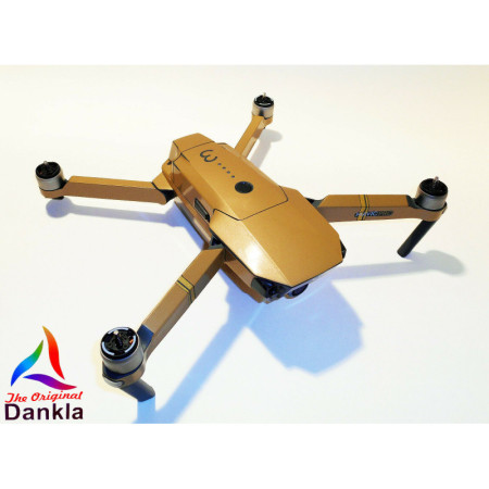 DJI MAVIC PRO / PLATINUM - SKIN - METALLIC GOLD - 3-5 Batterien / Drohne / Drone