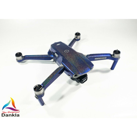 DJI MAVIC AIR 2  + RC - SKIN - METALLIC INTERGALACTIC BLUE - 3-5x Batterie