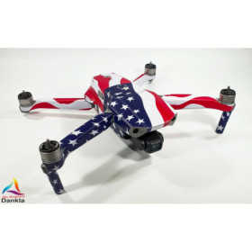 DJI MAVIC AIR 2 - SKIN - DESIGN: USA - Folie / Decal / Wrap / Foil
