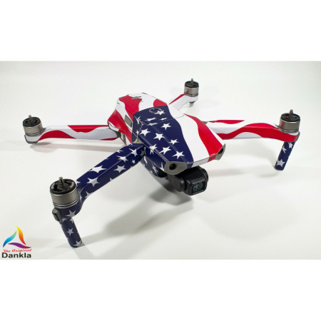 DJI MAVIC AIR 2 - SKIN - DESIGN: USA - Folie / Decal / Wrap / Foil