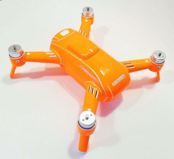 Neon Orange 3-5x Batterien SKIN YUNEEC BREEZE Drohne Decal neon orange 